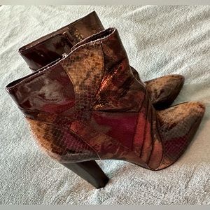 CARLOS Santana Iconoclast Leather Boots - Size 7 1/2 M